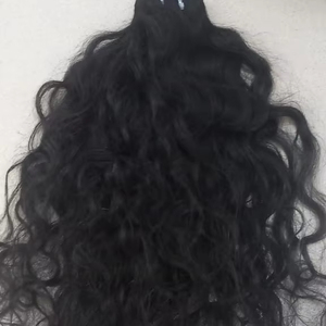 ผมต่อแบบเรมี่สำหรับต่อผมมนุษย์ผมดัดไข่หยิกแบบอินเดียไม่ผ่านกระบวนการ - Product Image 1