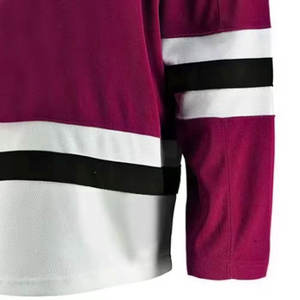 เสื้อผ้ากีฬาเสื้อกีฬาฮ็อกกี้น้ำแข็งที่ทนทานเสื้อกีฬาสไตล์ใหม่ระบายอากาศได้ง่าย - Product Image 6