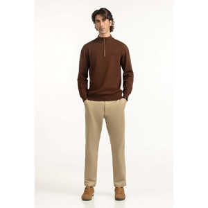 Suéter de Punto para Hombre, Corte Regular, MN-SWT-WS25-063, con Capucha, Estampado y Logotipo para Otoño y Primavera - Product Image 3