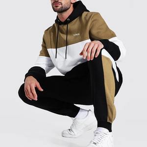 Alta calidad al por mayor personalizado barato ropa deportiva chándales Streetwear Jogging conjunto para los hombres de moda transpirable hombres chándal - Product Image 4