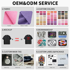 เสื้อยืดผ้าฝ้ายรุ่นเฮฟวีเวตสำหรับผู้ชายเสื้อแนวสตรีทแวร์ไหล่ตกเสื้อยืดปรับแต่งโลโก้ได้เสื้อยืดพรีเมียม - Product Image 5