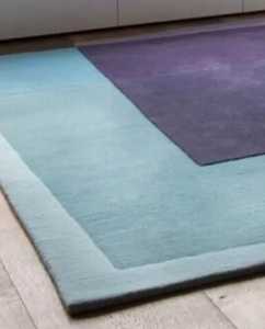 Alfombra de lana moderna de calidad superior con mechones a mano Nuevo diseño abstracto Personalización hecha a mano disponible - Product Image 4