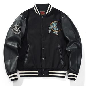 Veste Letterman universitaire en laine personnalisée, blouson bombardier de baseball pour hommes et femmes, veste en laine de style universitaire de haute qualité - Product Image 1