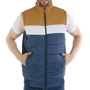 Veste sans manches à capuche pour homme, utilisation en extérieur, écologique, respirante, logo frontal, style décontracté d'hiver, nouveau style - Product Image 1