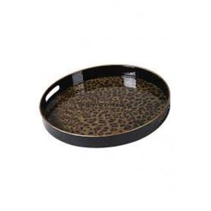 ถาดเสิร์ฟอาหารโลหะเคลือบเงาสำหรับงานศิลป์ดีไซน์สร้างสรรค์สมัยใหม่ถาดโลหะเคลือบเงา - Product Image 4