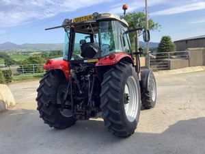 2007 Massey Ferguson 5455รถตัก Dyna-4ยางดี, วงเล็บ Quickie และจอยสติ๊ก (ไม่มีบูม) - Product Image 5