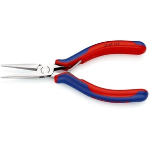 Alicates de agarre para electrónica KNIPEX, 145 mm de longitud total, mandíbulas planas y redondas, forma 6, mangos multicomponentes para pesca - Product Image 3