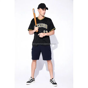 Prix d'usine, ensembles d'uniformes de baseball pour hommes, vêtements de sport, jersey de baseball de haute qualité, respirant, à séchage rapide, en vente - Product Image 3