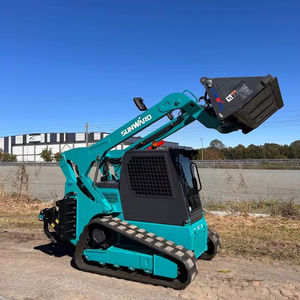 LIVRAISON GRATUITE SUNWARD SWTL4528 Chargeuse compacte homologuée EPA CE avec vérin hydraulique Eaton, moteur principal, pompe, boîte de vitesses, engrenage, PLC - Product Image 1