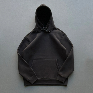 Jersey unisex con capucha y pantalones de chándal French Terry, conjunto de Jogger, ropa de invierno personalizada al por mayor con cordón y cintura elástica - Product Image 4