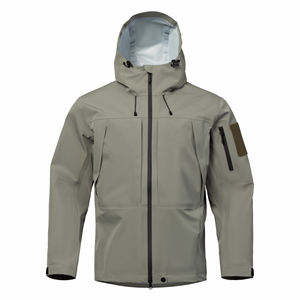 Chaqueta impermeable cortavientos de calidad personalizada para exteriores para hombres y mujeres para senderismo, camping y aventura - Product Image 4