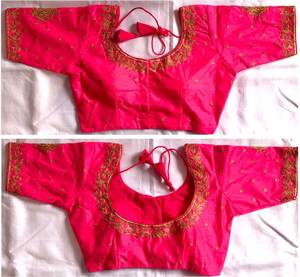 Hermosa Blusa Con Secuencia Pesada, Trabajo De Zari Y Dori - Product Image 2