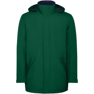 Sustainable Raincoat Parka <b>Jacket</b> with <b>Padded</b> Features Designed for America - Product Image 2