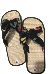 รองเท้าแตะหญ้าทะเลสีน้ำเงินรูปดอกบัวธรรมชาติรองเท้าแตะกลางแจ้งในร่มน้ำหนักเบาทำมือระบายอากาศได้ดีเป็นมิตรกับสิ่งแวดล้อม - Product Image 5