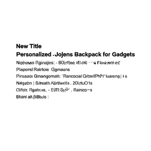 Nuovo titolo: Zaino Jolens personalizzato per gadget - Product Image 2