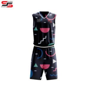 Uniforme de baloncesto de bajo precio al por mayor, ropa deportiva personalizada para jóvenes, diseña tu propio uniforme de baloncesto - Product Image 5