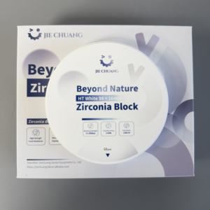 Disco Professionale in <span class=keywords><strong>Zirconia</strong></span> Bianca HT per Fresatura CAD/CAM, 98mm, Alta Trasparenza, Ceramica - Product Image 3