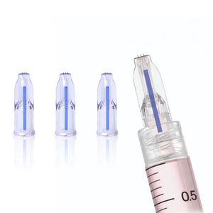 Película de Microagujas <span class=keywords><strong>Nanosoft</strong></span> de 0.6mm 0.8mm 1.0mm 1.2mm 1.5mm, Agujas Nano Meso de 3 Puntas para Rejuvenecimiento y Reafirmación de la Piel - Product Image 1