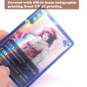 Shenzhen personnalisé Anime feuille d'emballage sport basket-ball papier impression holographique cartes à collectionner enfants jeu de cartes à collectionner - Product Image 3