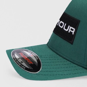 Casquette de camionneur GA respirante bleu sarcelle - Product Image 4