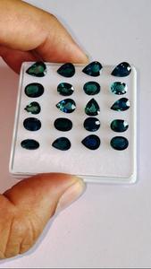 ไพลินสีน้ำเงินอัญมณีธรรมชาติที่เจียระไนและขัดเงาอย่างดีมีสีและความมันวาวที่เหมาะสมในรูปทรงและขนาดต่างๆ - Product Image 4