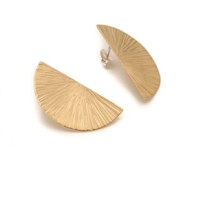 Boucles d'oreilles en laiton fabriquées à la main, exquises, pour un usage quotidien, pour femmes, et boucles d'oreilles longues multicolores martelées, tendance. - Product Image 3