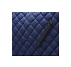 Tapis de selle de cheval anglais bleu de qualité supérieure de concepteur Polyester/coton tissu de forage Polycoton anglais équitation équestre - Product Image 5