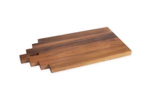 Planche à découper en bois massif de qualité supérieure 2026, design rectangulaire, planche à découper en bois pour la cuisine, robuste, pour la préparation des aliments - Product Image 4