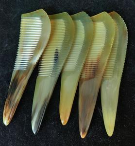 Peine de cuerno de búfalo Real de gran calidad, herramienta de estilismo para el cabello, peine de cuerno de estilo de lujo pulido o uso en el hogar y el salón al precio más bajo - Product Image 2