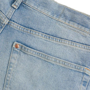 Pantalones cortos de mezclilla desgastados personalizados para todas las estaciones, pantalones cortos de mezclilla con borde cortado, ropa de calle desgastada, pantalones cortos de mezclilla para hombres - Product Image 3