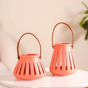 Luxury Metal Candle Stand with Unique Design for Home Decoration & Christmas Wood Candleholders <b>Lanterns</b> Jars for Dinner Room - Product Image 3