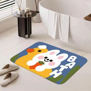 Alfombra Acolchada Gruesa Hecha a Medida, Antideslizante, con Textura de Franela y Diseño de Dibujos Animados, Fabricada a Máquina, con Base Cepillada para Mayor Comodidad en Pisos Fríos - Product Image 6