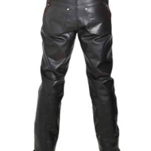 <b>Mens</b> <b>Leather</b> Breakaway Thong Black Faux <b>Leather</b> One Size Fetish Underwear - Product Image 3