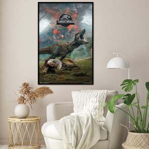 Modern Style Jurassic World T-Rex <b>Poster</b> Paper Material for Wall Usage - Product Image 2