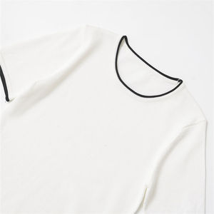 เสื้อยืดพิมพ์ลายโลโก้สำหรับผู้ชายเสื้อยืดพิมพ์ลายสกรีน3D ขนาดใหญ่พิเศษพิมพ์ลายโลโก้ด้วยผ้าคอตตอน100% ผ้าไหม - Product Image 6