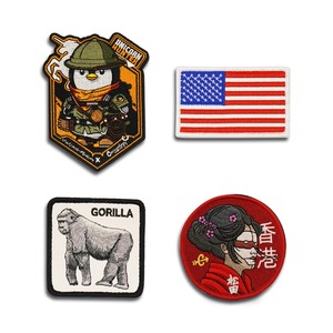 Offre Spéciale 3D Logo personnalisé Patch de broderie coudre sur des badges pour les patchs de veste universitaire fer sur les patchs de transfert de chaleur pour chapeau chemise - Product Image 3