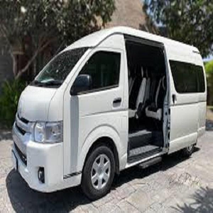 รถมินิบัส HIACE ACE LUXURY COACH มือสอง พร้อมแอร์ เบาะหนัง กล้องมองหลัง ซันรูฟ จอสัมผัส - Product Image 2