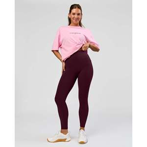 O.G. Leggings Fusion Ultra de Cintura Alta y Largo Completo con Bolsillos - Color Cereza, Talla XXS, Spandex-Nylon, Pantalones Deportivos - Product Image 1