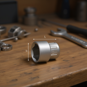 Llaves de vaso hexagonales cortas Usag - Product Image 3