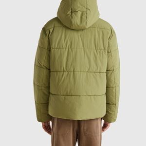 Mejor personalizado 2025 de alto rendimiento de estilo personalizado cortavientos a prueba de viento ropa informal con logotipo personalizado chaqueta acolchada, chaqueta de invierno para hombres - Product Image 5