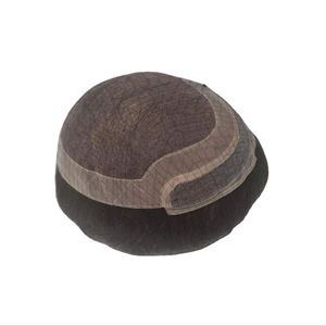 Prótesis Capilar de Cabello Humano con Encaje Frontal de Los Ángeles, Cabello Taz, Cabello BD, Parches de Prótesis Capilar - Product Image 5