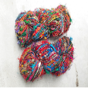 เส้นด้ายไหมส่าหรีหลายสีสำหรับวัตถุประสงค์ต่างๆผลิตตามสั่งสำหรับขายต่อ - Product Image 4