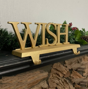 Gold Leaf Design Stocking Holder for Christmas Decor Handmade Custom-Made Christmas Decorative Trending Xmas Products - Product Image 5