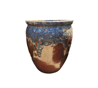 Pots de fleurs en céramique émaillée Atlantis vietnamiens les plus vendus / pot en argile fait à la main pour la maison et le jardin