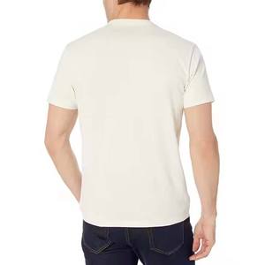 Hombres 100% algodón de peso pesado de gran tamaño gota hombro personalizado en blanco liso gimnasio fittedT-Shirt Ringer camisetas unisex - Product Image 2