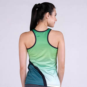 Débardeur Sublimé Racerback Slim Fit, haut de yoga idéal à séchage rapide pour les amateurs de mode de vie et de mode actifs - Product Image 2