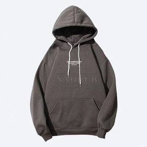 Marca privada Suministro directo de fábrica Hombres Sudaderas con capucha impresas Diseño personalizado Cómodos básicos Sudaderas con capucha impresas - Product Image 1