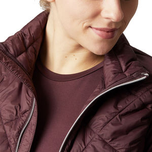 Chaleco acolchado para mujer a precio de fábrica | Chaleco térmico sin mangas para montar en Nailon/poliéster de calidad de exportación al por mayor personalizable - Product Image 6