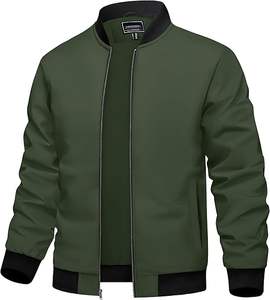 Veste coupe-vent légère sur mesure pour homme, softshell en nylon/polyester, style urbain, longue, pour la randonnée en plein air - Product Image 1