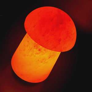 Lámparas de sal rosa del Himalaya talladas a mano con estilo de amor de Pakistán, artesanías naturales ecológicas, diseño personalizado, 20000 horas - Product Image 3